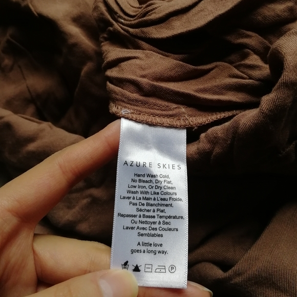 ARITZIA Sullivan Pants Nutmeg Culottes High Rise XXS Azure Skies - Picture 8 of 8